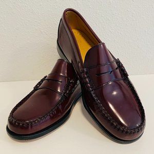 G.H. Bass & Co. Weejun Larson Wine Penny Loafers Size 4 (women’s 6)
